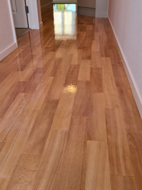 Polished Wood Floor